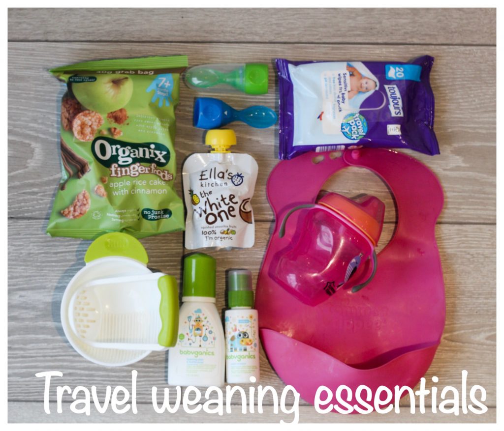 Weaning Baby, travel with baby