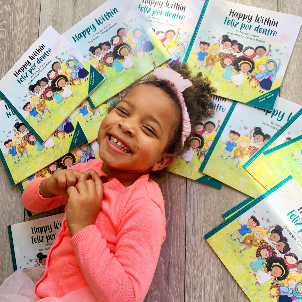 diverse kids books; black kids books; childrens books; diversity and inclusion, happy within,lingobabies, marisa Taylor, diversity in childrens books, representation in childrens books, black main character books