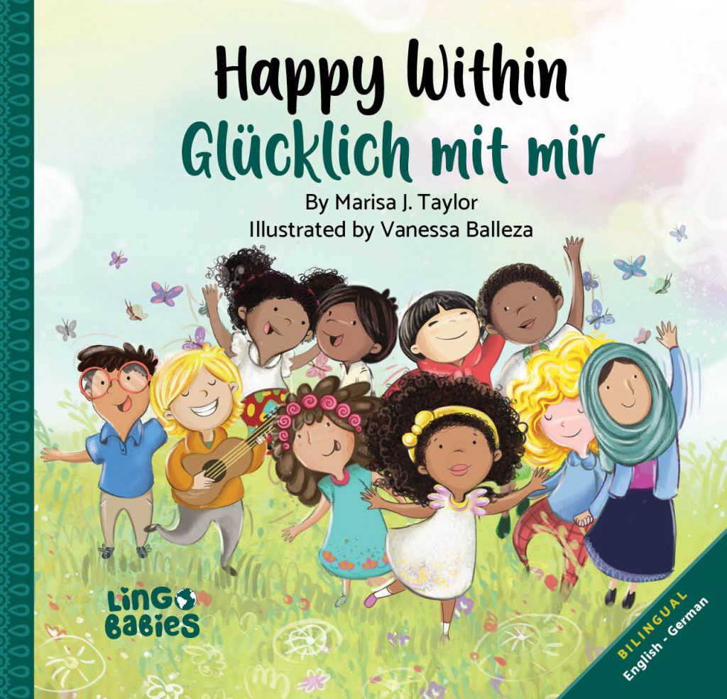 happy within book, bilingual books, bilingual kids books, diverse kids books